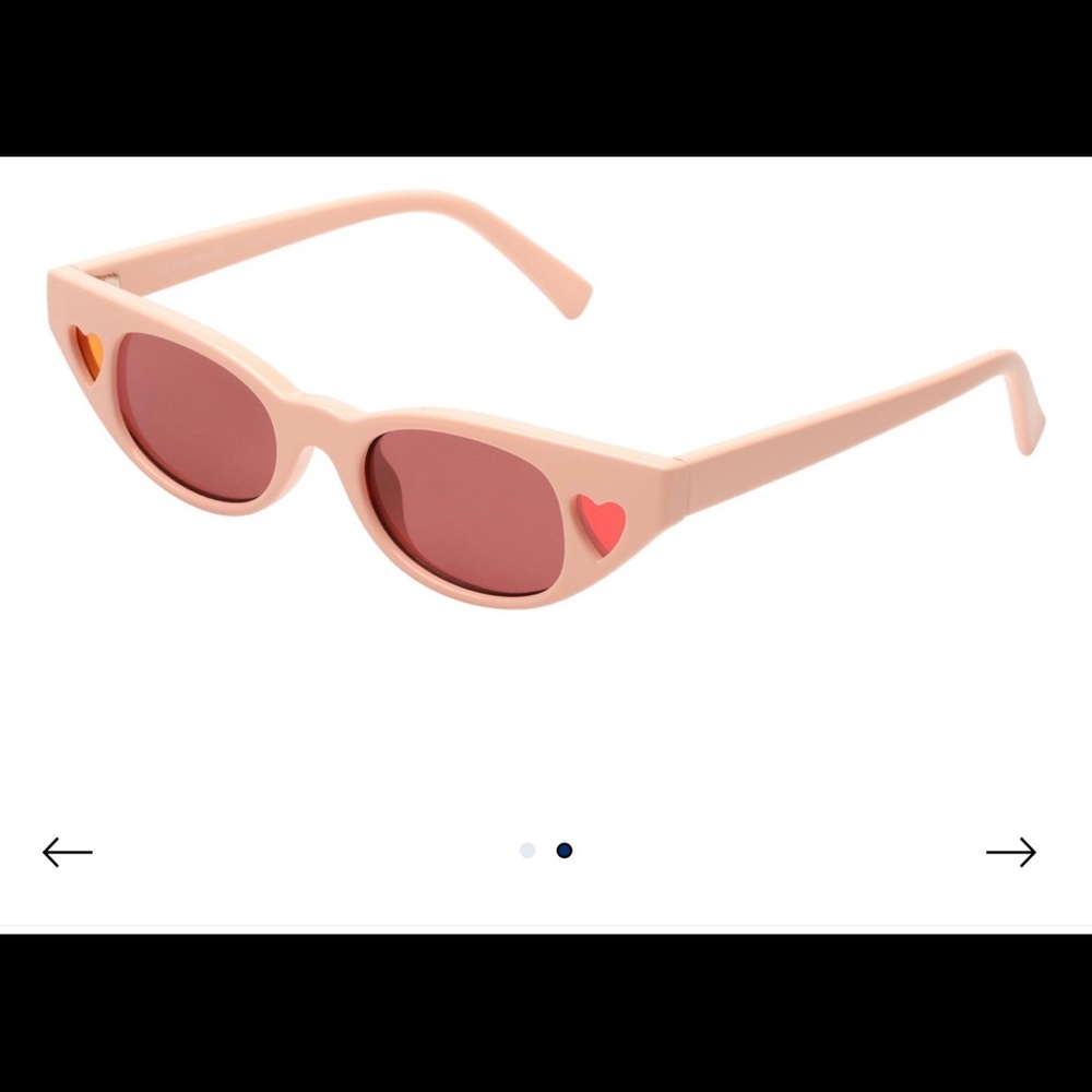 New with defect Le Specs Heartbreaker Glasses